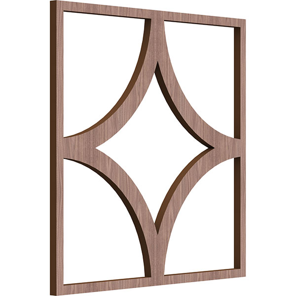 Ekena Millwork WALW12X12X0375MGLWA