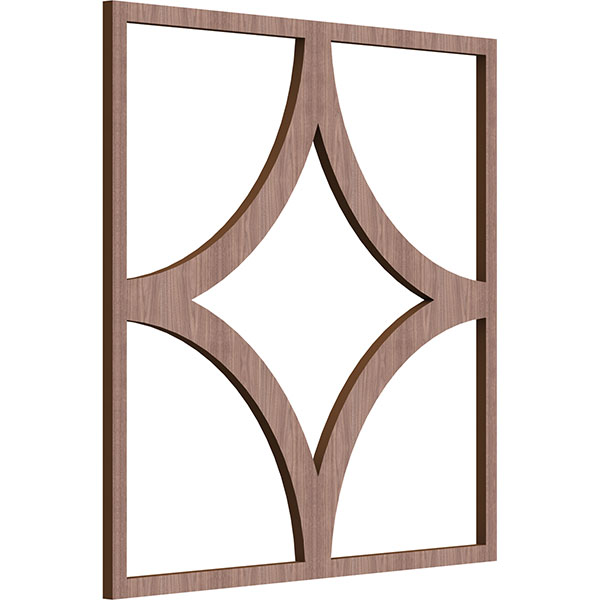 Ekena Millwork WALW16X16X0375MGLWA