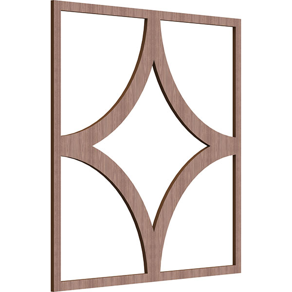 Ekena Millwork WALW24X24X0375MGLWA