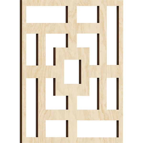Ekena Millwork WALW12X12X0250MONBI