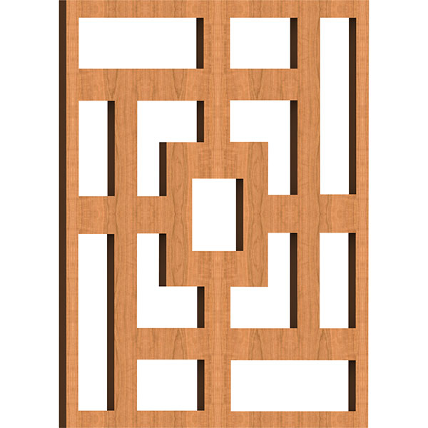 Ekena Millwork WALW16X16X0375MONCH