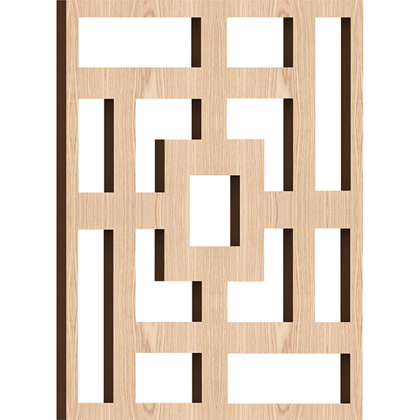Ekena Millwork WALW12X12X0375MONRO