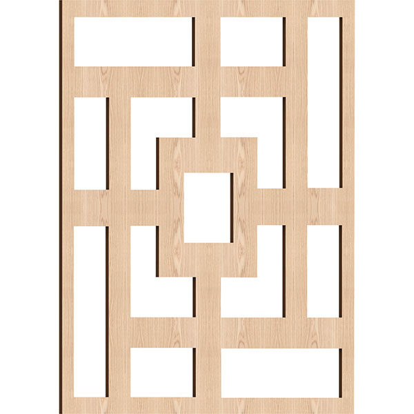 Ekena Millwork WALW24X24X0250MONRO