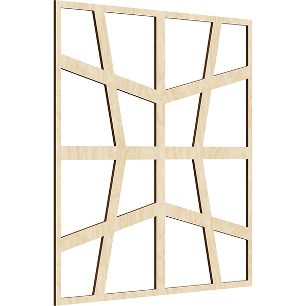 Ekena Millwork WALW24X24X0250MSCBI