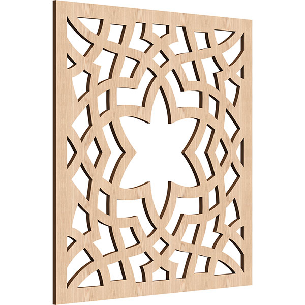 Ekena Millwork WALW24X24X0250PARRO