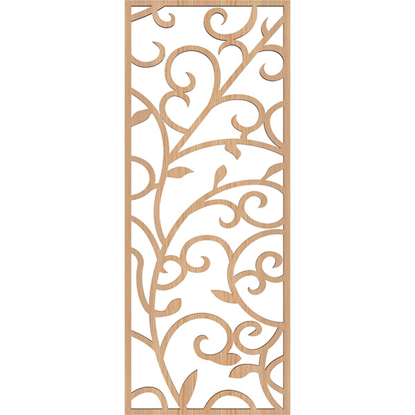 Ekena Millwork WALW12X30X0375RCWHI