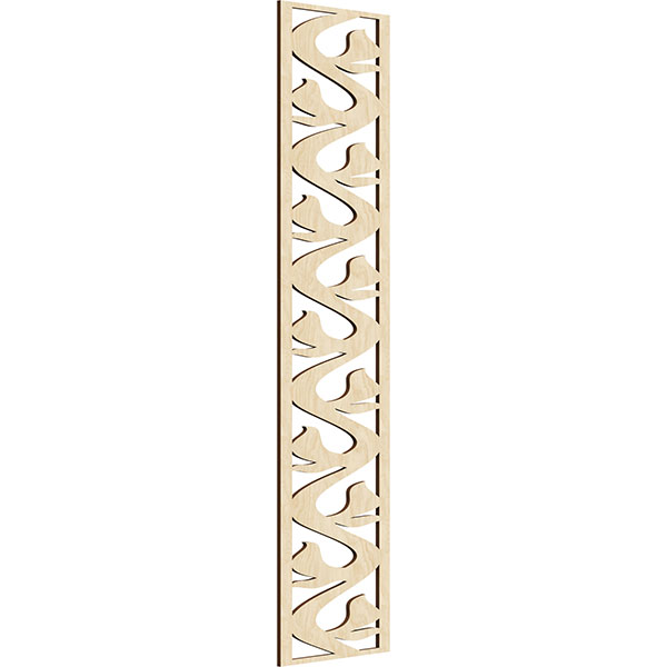 Ekena Millwork WALW12X48X0250RIVBI