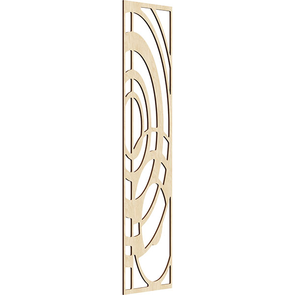 Ekena Millwork WALW20X80X0375ROMBI