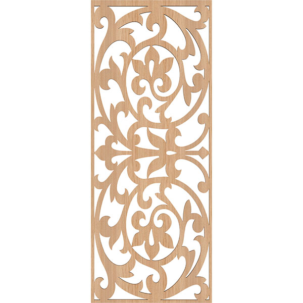 Ekena Millwork WALW14X35X0375SHWHI