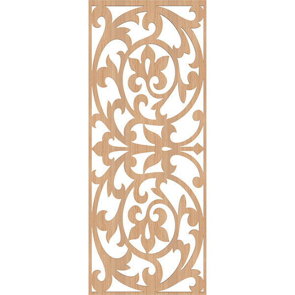 Ekena Millwork WALW22X55X0375SHWHI