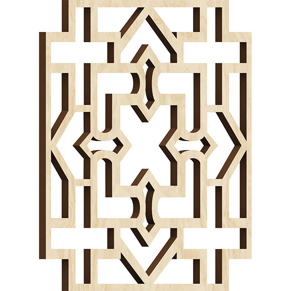 Ekena Millwork WALW12X12X0375WISBI