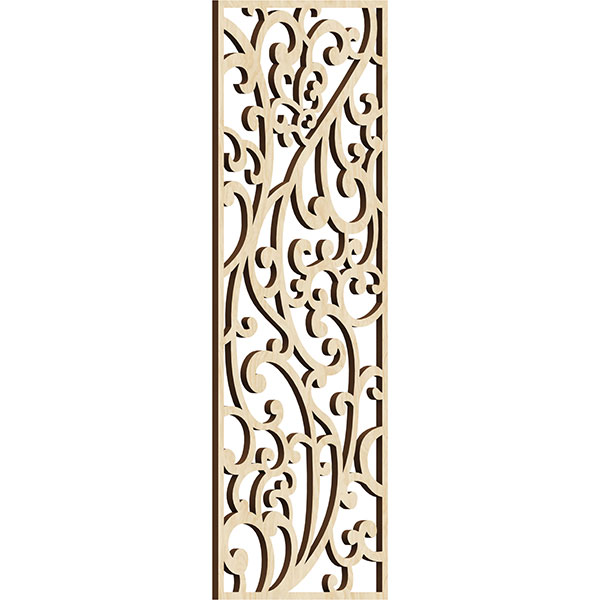 Ekena Millwork WALW14X35X0375WOOBI