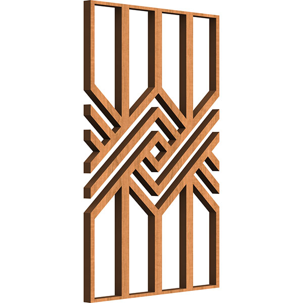 Ekena Millwork WALW08X12X0375ZINCH