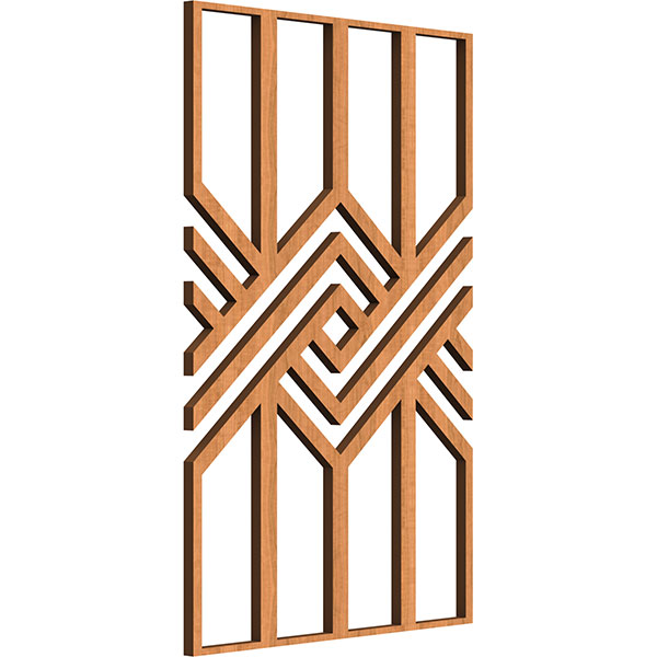 Ekena Millwork WALW12X18X0375ZINCH