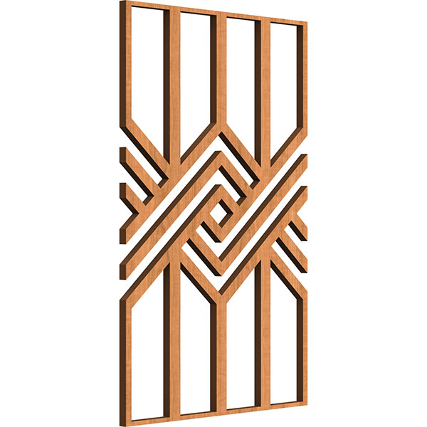 Ekena Millwork WALW08X12X0250ZINCH