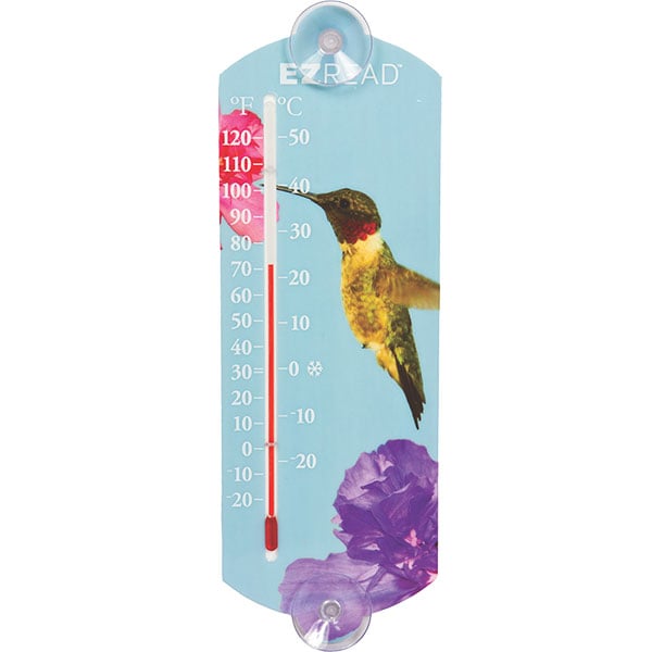 Aluminum Outdoor Thermometers - 4 W x 16 H