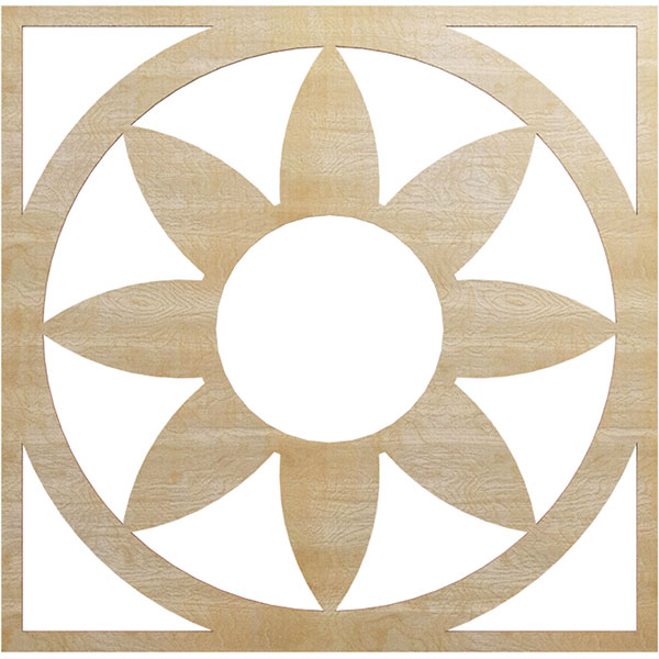 Ekena Millwork CMWP26X26X0250BLMA