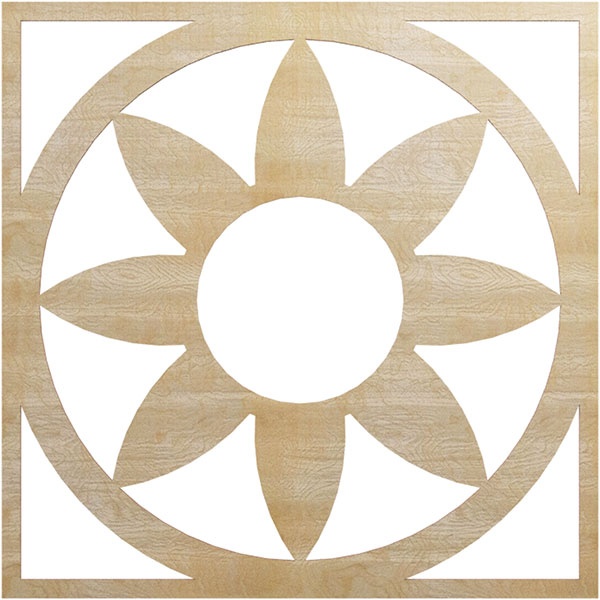 Ekena Millwork CMWP32X32X0375BLMA