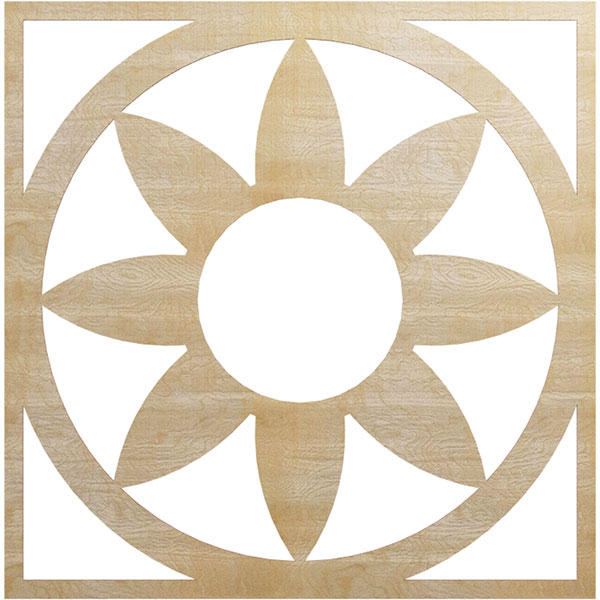 Ekena Millwork CMWP38X38X0375BLMA