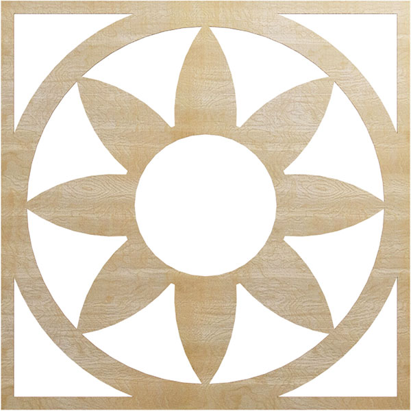 Ekena Millwork CMWP40X40X0375BLMA