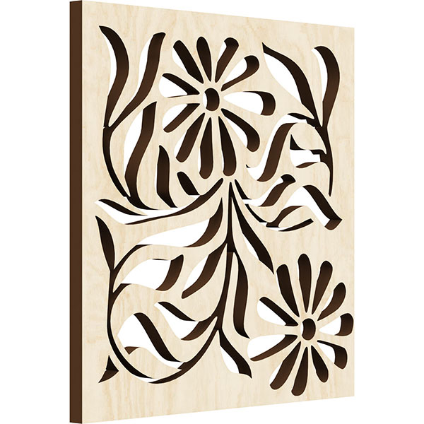 Ekena Millwork WALW12X12X0375BRTMA