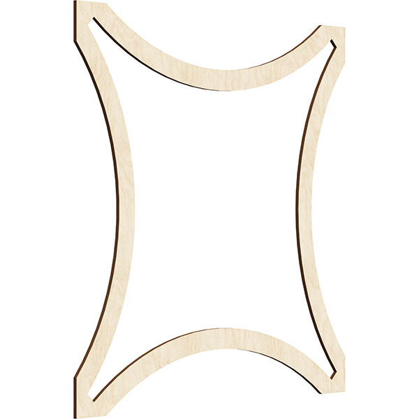 Ekena Millwork WALW24X24X0250LEYMA