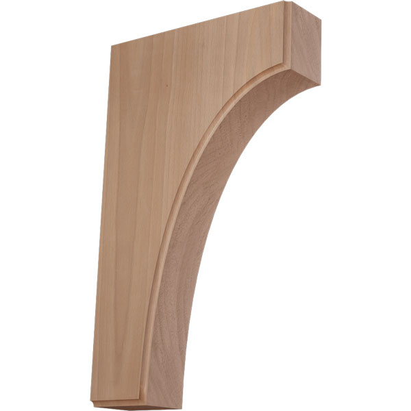 Ekena Millwork BKTW02X06X10CVCH