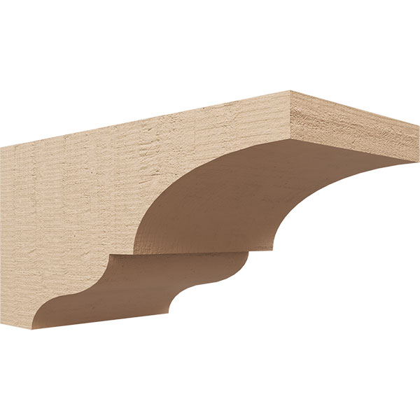 Ekena Millwork CORUR09X18X09ASHRCPR
