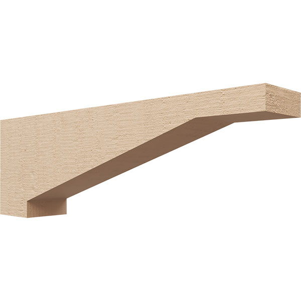 Ekena Millwork CORUR04X24X08BURRCPR