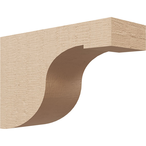 Ekena Millwork CORUR04X12X08DELRCPR