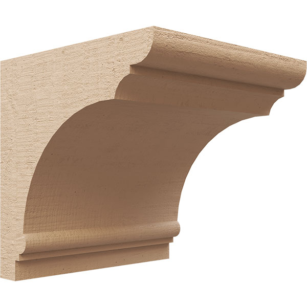 Ekena Millwork CORUR09X09X09HUGRCPR