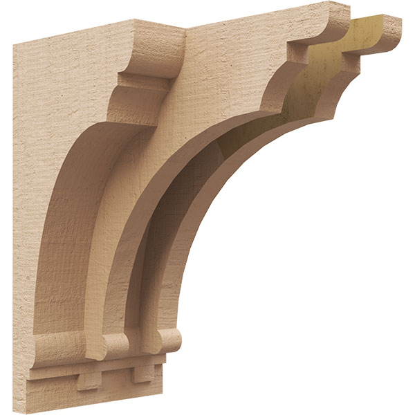 Ekena Millwork CORUR04X04X08HUGRCPR