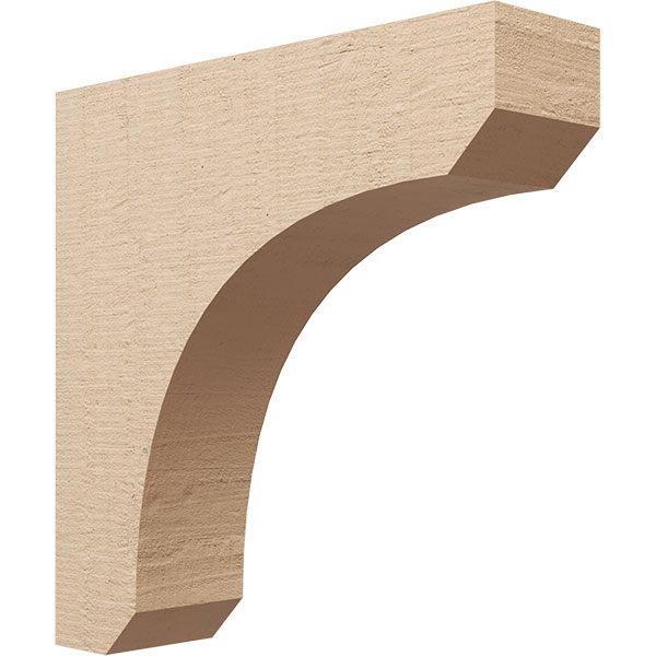 Ekena Millwork CORUR06X24X24LGYRCPR