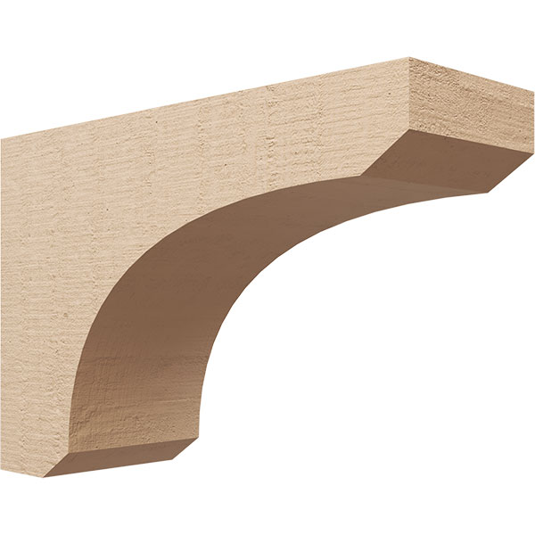 Ekena Millwork CORUR09X27X18LGYRCPR