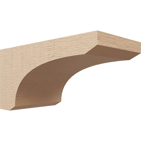 Ekena Millwork CORUR08X16X08LGYRCPR