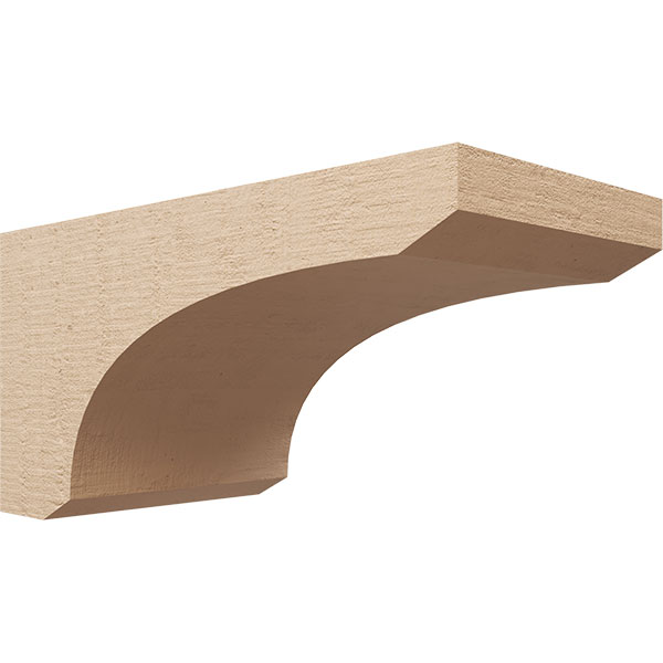 Ekena Millwork CORUR12X24X12LGYRCPR