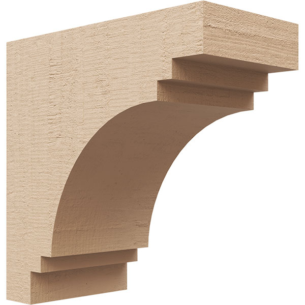 Ekena Millwork CORUR04X08X08PECRCPR