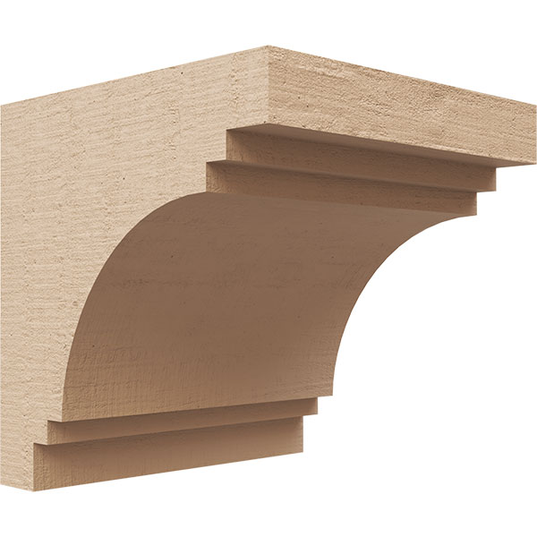 Ekena Millwork CORUR04X04X04PECRCPR
