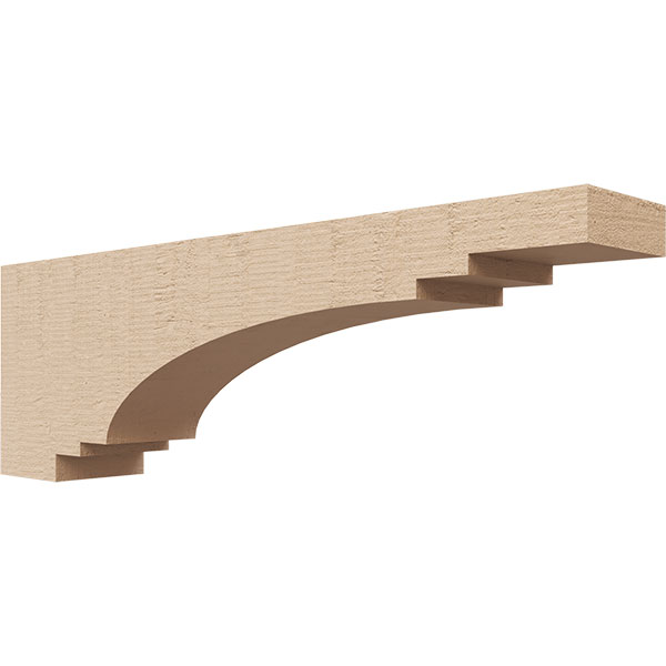 Ekena Millwork CORUR03X18X06PECRCPR