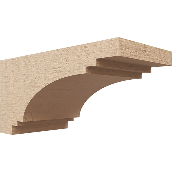 Ekena Millwork CORUR07X14X07PECRCPR