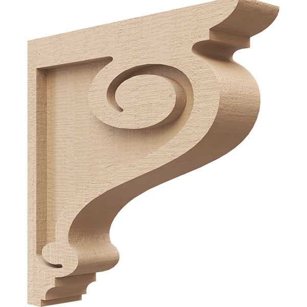 Ekena Millwork CORUR02X10X10SCRRCPR