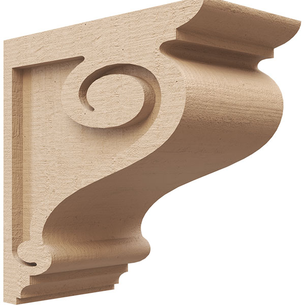 Ekena Millwork CORUR05X10X10SCRRCPR