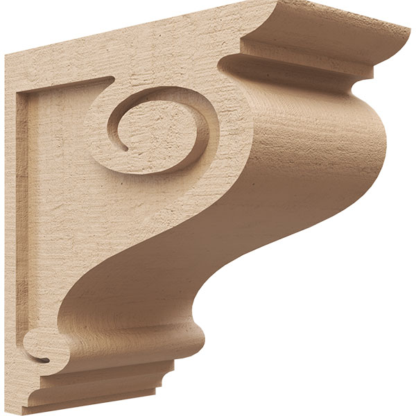 Ekena Millwork CORUR06X12X12SCRRCPR