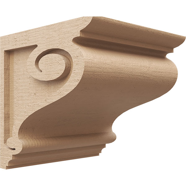 Ekena Millwork CORUR10X10X10SCRRCPR
