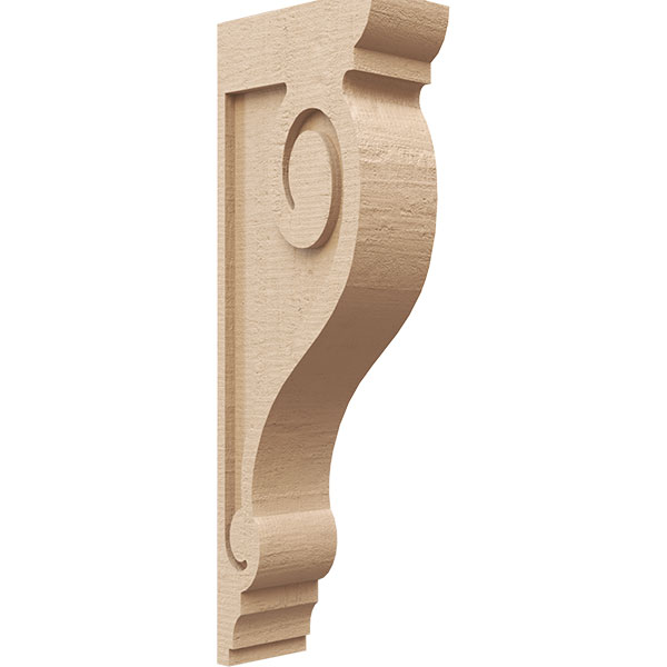 Ekena Millwork CORUR04X08X24SCRRCPR