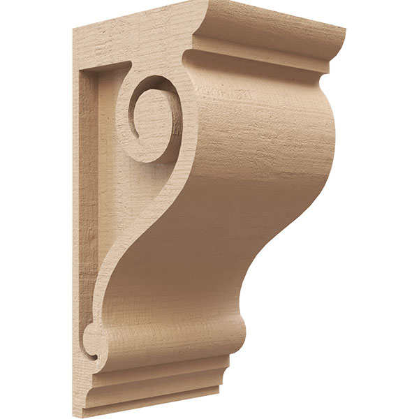 Ekena Millwork CORUR04X04X08SCRRCPR