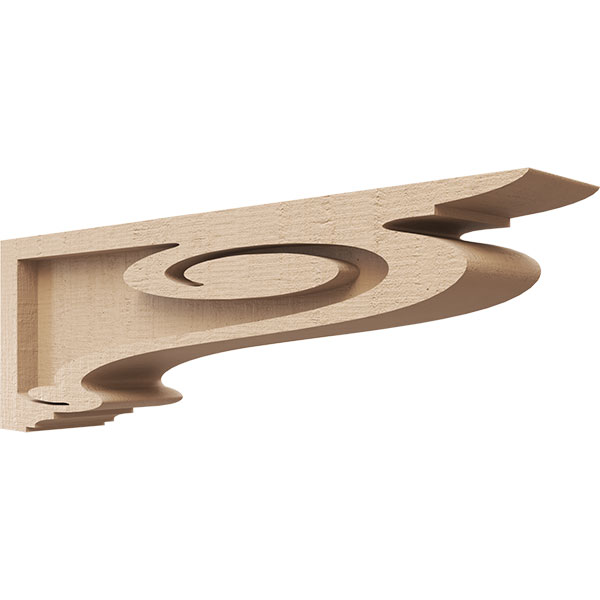 Ekena Millwork CORUR02X12X04SCRRCPR