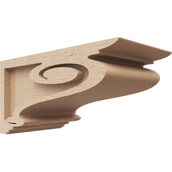 Ekena Millwork CORUR05X10X05SCRRCPR