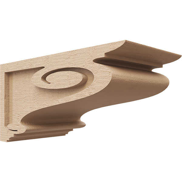 Ekena Millwork CORUR07X14X07SCRRCPR