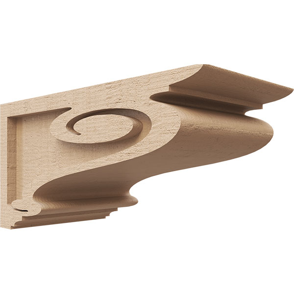 Ekena Millwork CORUR06X12X06SCRRCPR